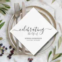 Simple Celebración Del Funeral De Guión Elegante