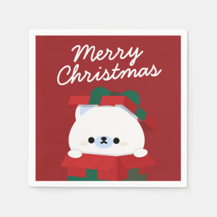 Servilleta De Papel Simple Diversión pura Feliz Navidad