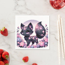 Servilleta De Papel Simple Majestic Fox Baby Shower