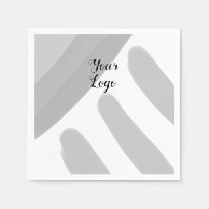 Servilleta De Papel simple personalizado mínimo añadir su dirección de