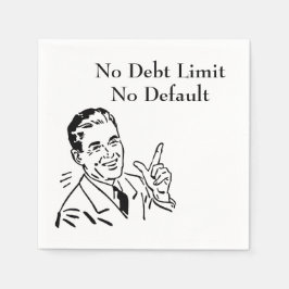 Servilleta De Papel Sin límite de deuda, sin impago