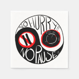 Servilleta De Papel Sin prisa, sin pausa