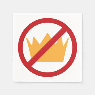 Servilleta De Papel ¡SIN REYES! Anti-Trump