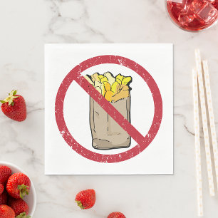 Servilleta De Papel Sin Rótulo Fries