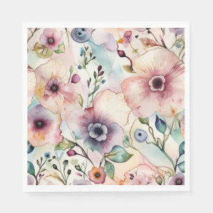 Servilleta De Papel Sinfonía de la Bloom Pastel