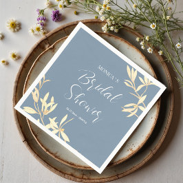 Servilleta De Papel Sinfonía floral eterna ducha de novia