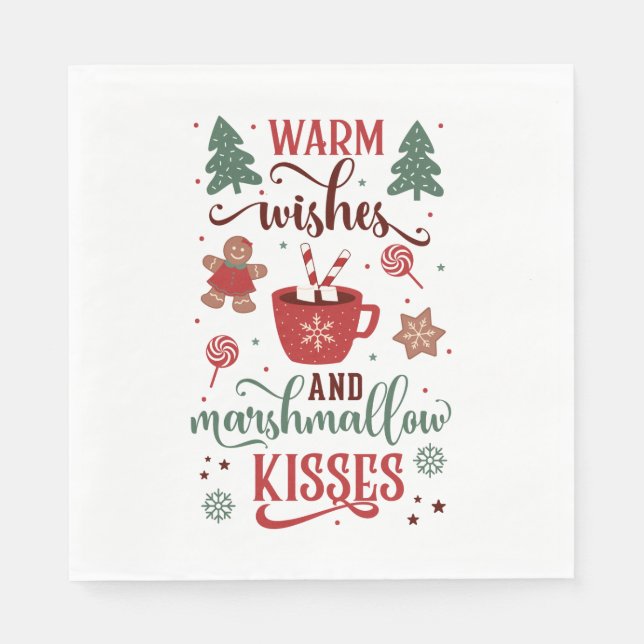 Servilleta De Papel Sip & Savor the Season's Sweetness (Anverso)