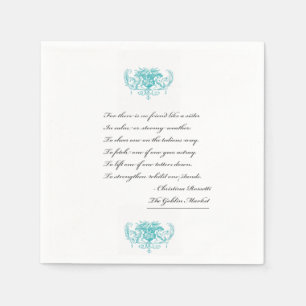 Servilleta De Papel Sirena de cóctel