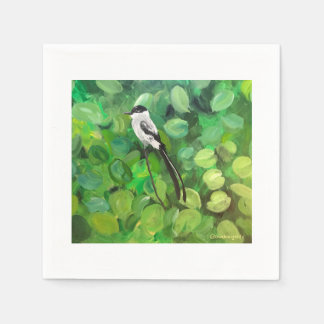 Servilleta De Papel Sirena de cóctel con ave