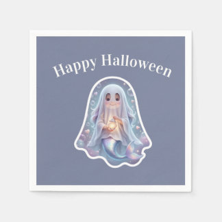 Servilleta De Papel Sirena Fantasma Adorable