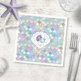 Servilleta De Papel Sirena irlandés Scales Clam Shell V1 ID1144