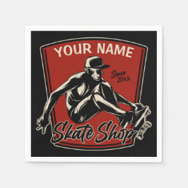 Servilleta De Papel Skateboarding personalizada