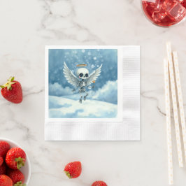 Servilleta De Papel Skeleton Angel – The Sweet Side of the Afterlife. 