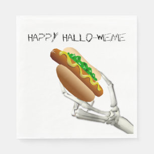 Servilleta De Papel Skeleton con servilletas de papel Halloween para p