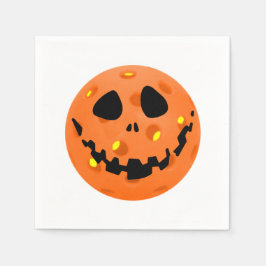 Servilleta De Papel Skeleton de pelota Jack-o'-Lantern Halloween