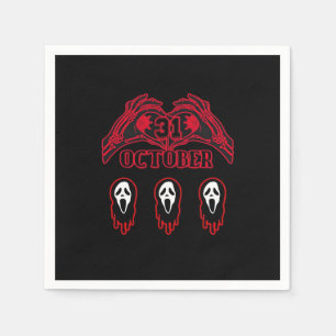Servilleta De Papel Skeleton Hands 31/10 Classic