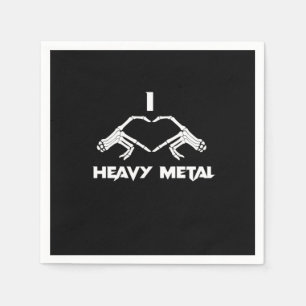 Servilleta De Papel Skeleton Hands Heart - Halloween divertida