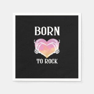 Servilleta De Papel Skeleton Manos Corazón Gráfico Para Clásico