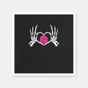 Servilleta De Papel Skeleton manos Rótulo de corazón Funny Pickle Vale
