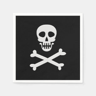 Servilleta De Papel Skull & Crossbone