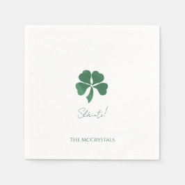 Servilleta De Papel Sláinte Saint Patricks Boda irlandés personalizado