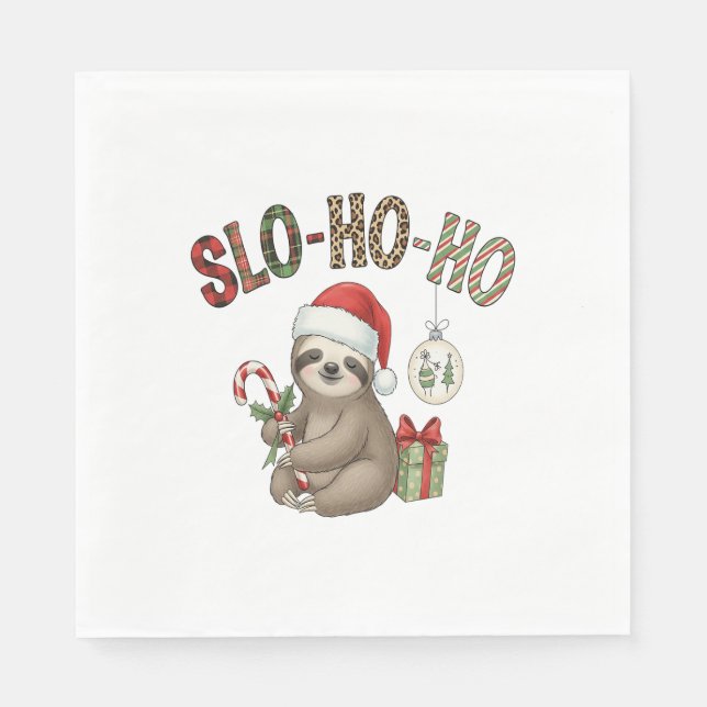 Servilleta De Papel Sloth Design Sloth (Anverso)