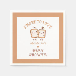 Servilleta De Papel S'more to love Adventure Baby Shower