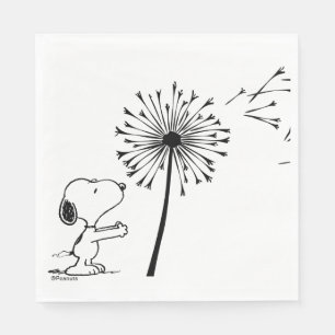 Servilleta De Papel Snoopy con Dandelion