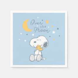 Servilleta De Papel Snoopy & Woodstock | Over the Moon Baby Shower Nap