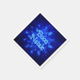 Servilleta De Papel Snowburst - Buon Natale