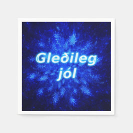 Servilleta De Papel Snowburst - Gleðileg Jól