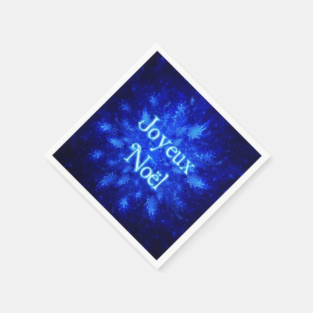 Servilleta De Papel Snowburst - Joyeux Noё l (Borde)