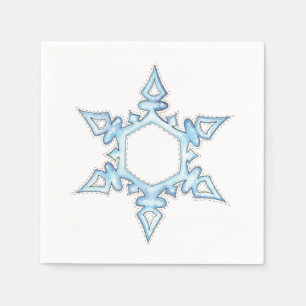 Servilleta De Papel Snowflake