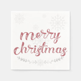 Servilleta De Papel Snowflake & Brands