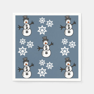 Servilleta De Papel Snowman