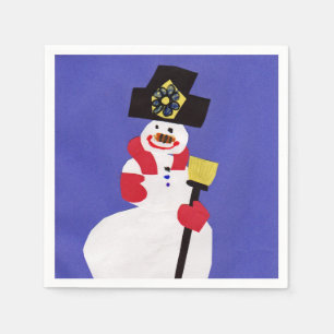 Servilleta De Papel Snowman por VictoriaShaylee