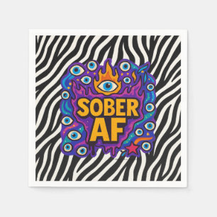 Servilleta De Papel Sober AF - Patrón de cebra -