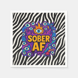 Servilleta De Papel Sober AF - Patrón de cebra - 