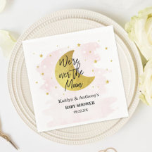 Sobre la luna | CHICAS BABY SHOWER