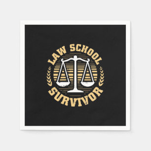 Servilleta De Papel Sobreviviente de Facultad de Derecho