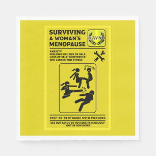 Servilleta De Papel Sobrevivir A La Menopausia