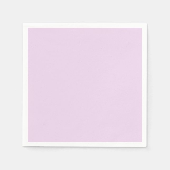 Servilleta De Papel Soft Glamour - Elegancia Malva Sólida (Anverso)