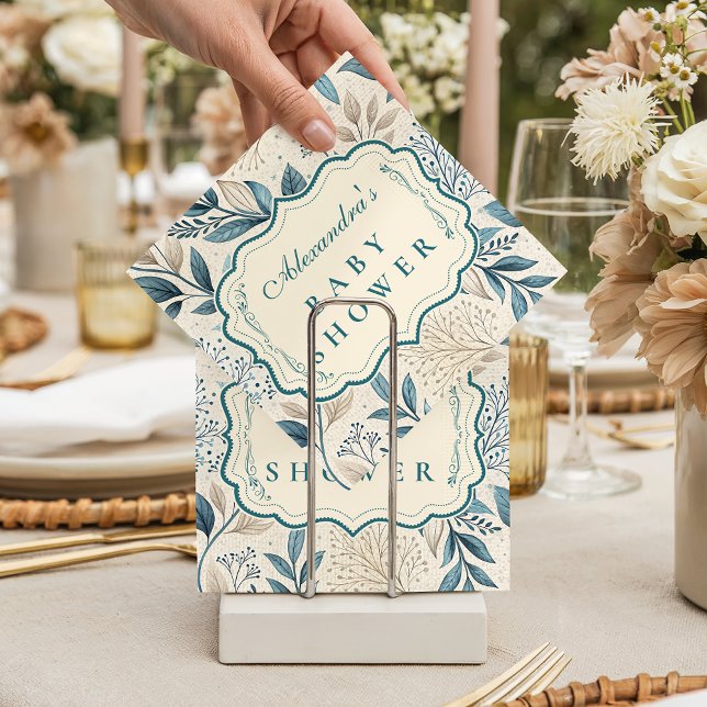 Servilleta De Papel Soft Wildflower Cottage Baby Shower (Subido por el creador)