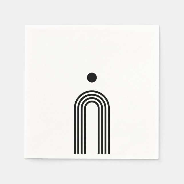 Servilleta De Papel Sol Celestial Boho (Anverso)