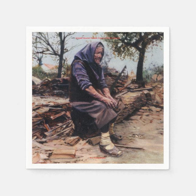Servilleta De Papel Soledad (Apunte) (Anverso)