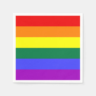 Servilleta De Papel Sólido arcoiris