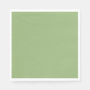 Servilleta De Papel Sólido verde liso