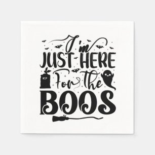 Servilleta De Papel Sólo estoy aquí para los abucheos