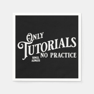Servilleta De Papel Sólo tutoriales, sin práctica