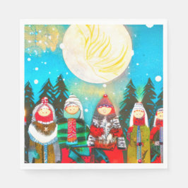 Servilleta De Papel Solsticio de invierno